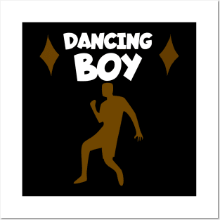 Dancing boy Posters and Art